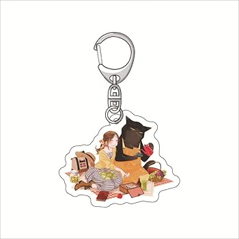 Amazon.co.jp: JIATU デキる猫は今日も憂鬱 キーホルダー グッズ